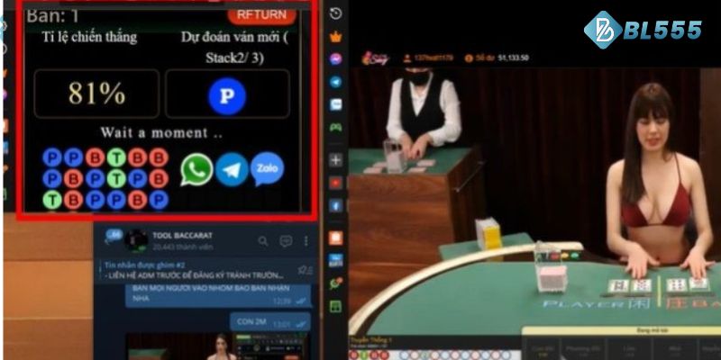 Nhiều tool hack baccarat để bạn lựa chọn sử dụng